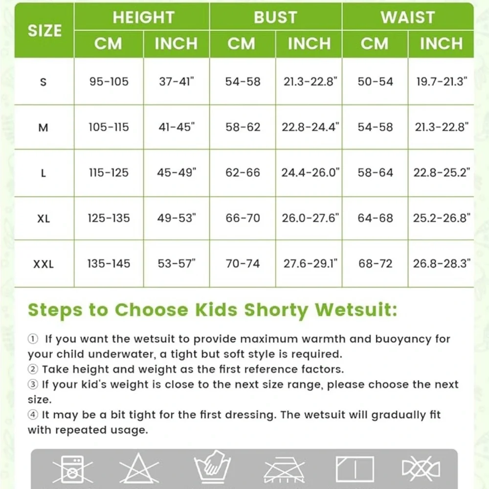 GOGO Kids Neoprene Swim Wetsuit - Picture 3 of 10